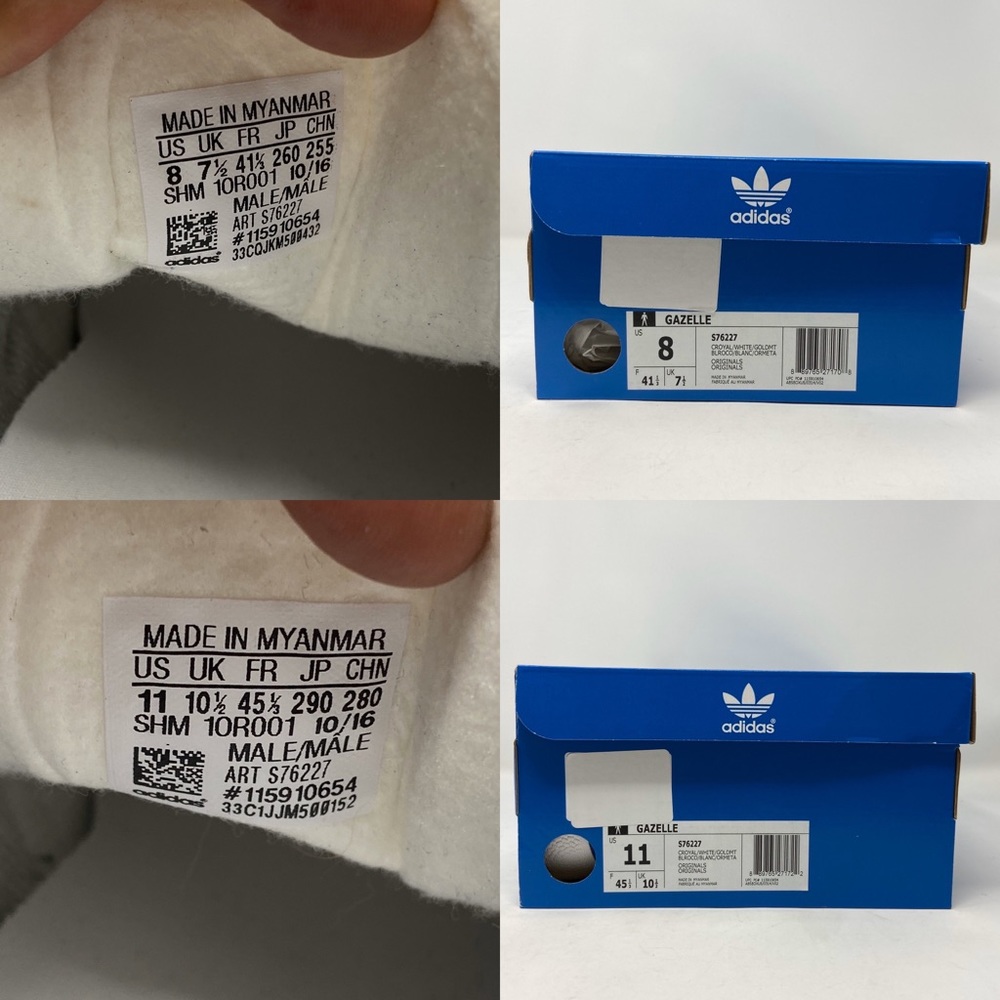 Adidas Gazelle Originals Shoes Sneakers Royal - Picture 8 of 8